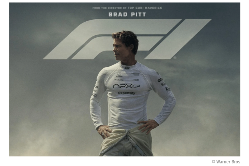Brad Pitt dans les starting-block : F1 passe la première au cinéma